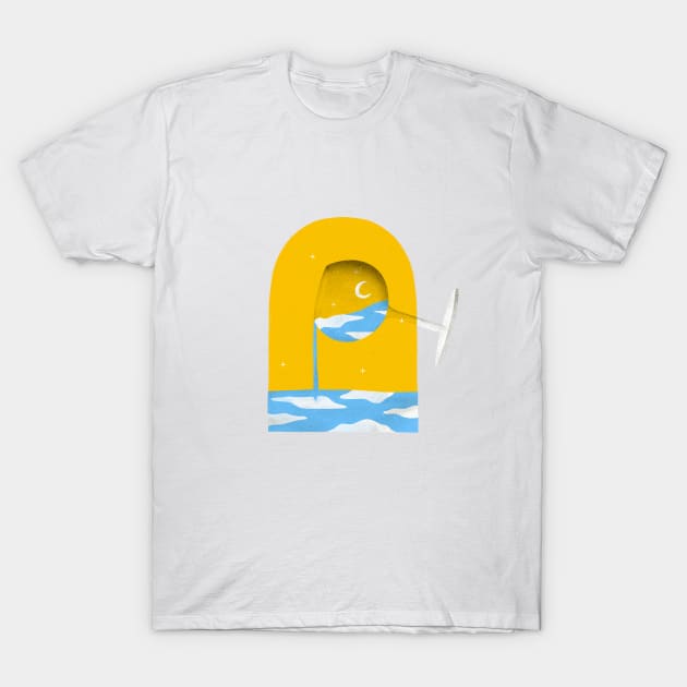 Alternative Sunrise T-Shirt by Emily Lynn Perelman